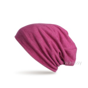 Beanie Mütze mit Fleece in Unifarben
